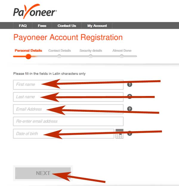 Adsense выплата на payoneer. Номер аккаунта в Payoneer. Payoneer account. Как выглядит счет Payoneer. Регистрация в Payoneer инструкция.